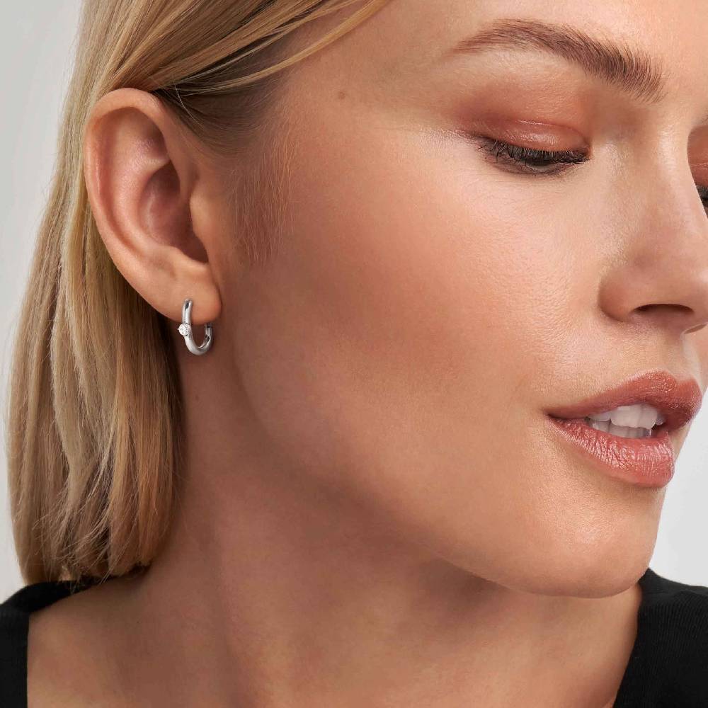 Nomination Orecchini Chainsofstyle Circolari Con Cubic Zirconia