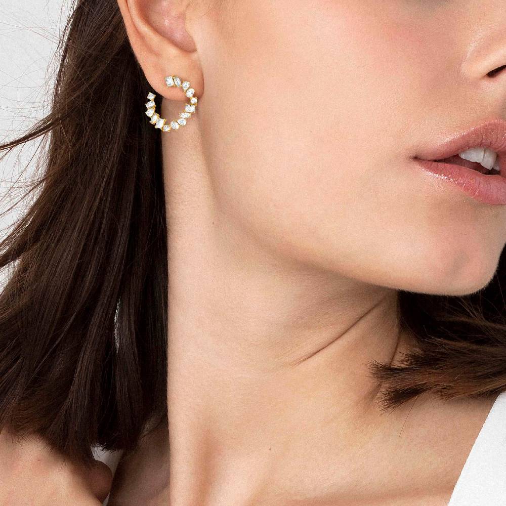 Nomination Orecchini Colour Wave A Spirale Con Pietre