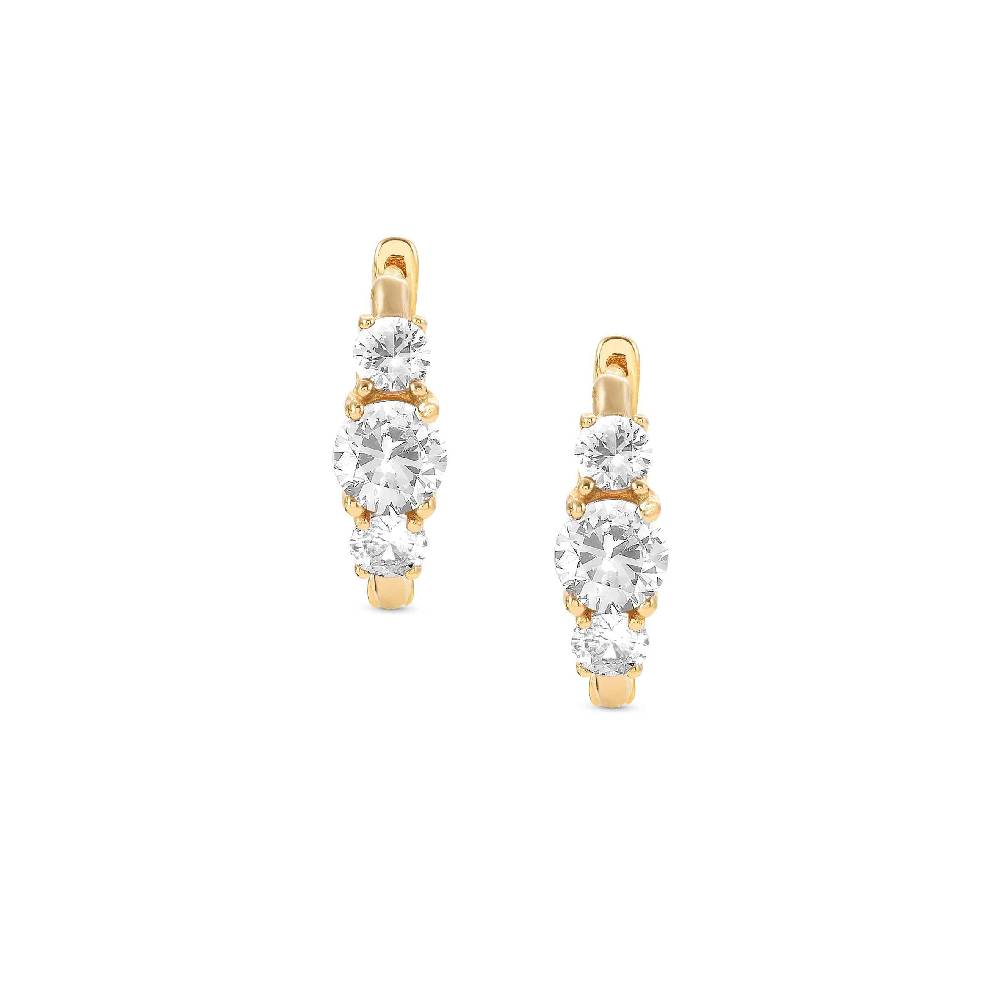 Nomination Orecchini Colour Wave Argento Con Zirconi