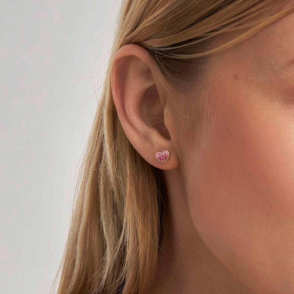 Nomination Orecchini Crysalis Cuori Con Cubic Zirconia