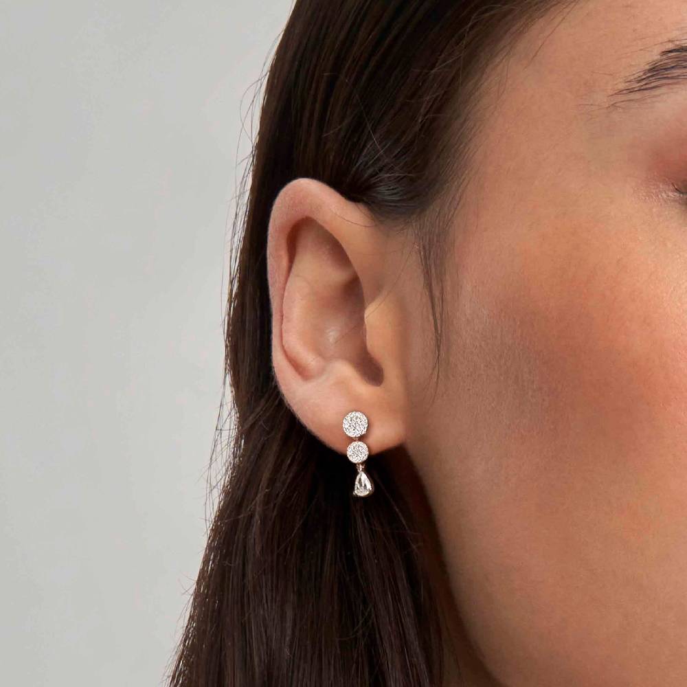 Nomination Orecchini Lucentissima Tondi E Cubic Zirconia