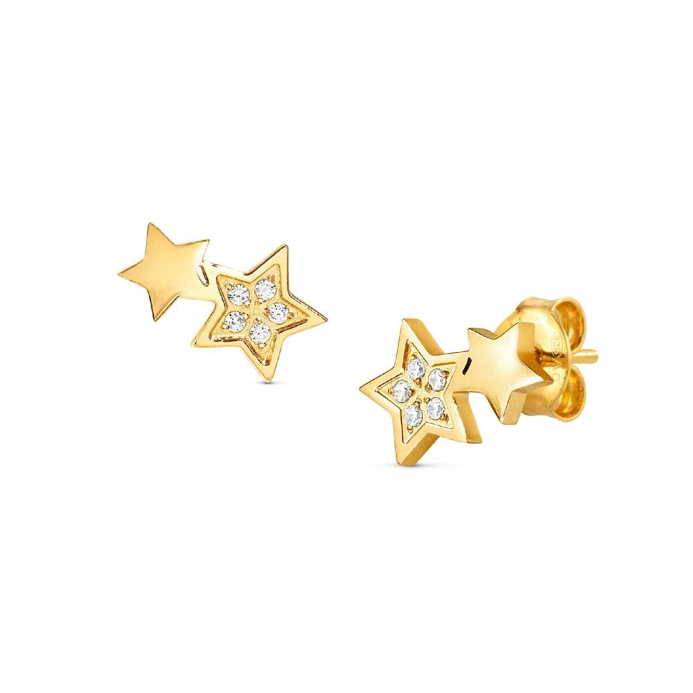 Nomination Orecchini Misstrendy Con Stelle Con Cubic Zirconia E Pvd Colorato
