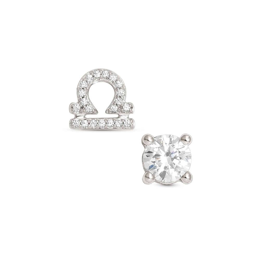 Nomination Orecchini MYZODIAC Bilancia In Argento E Zircone