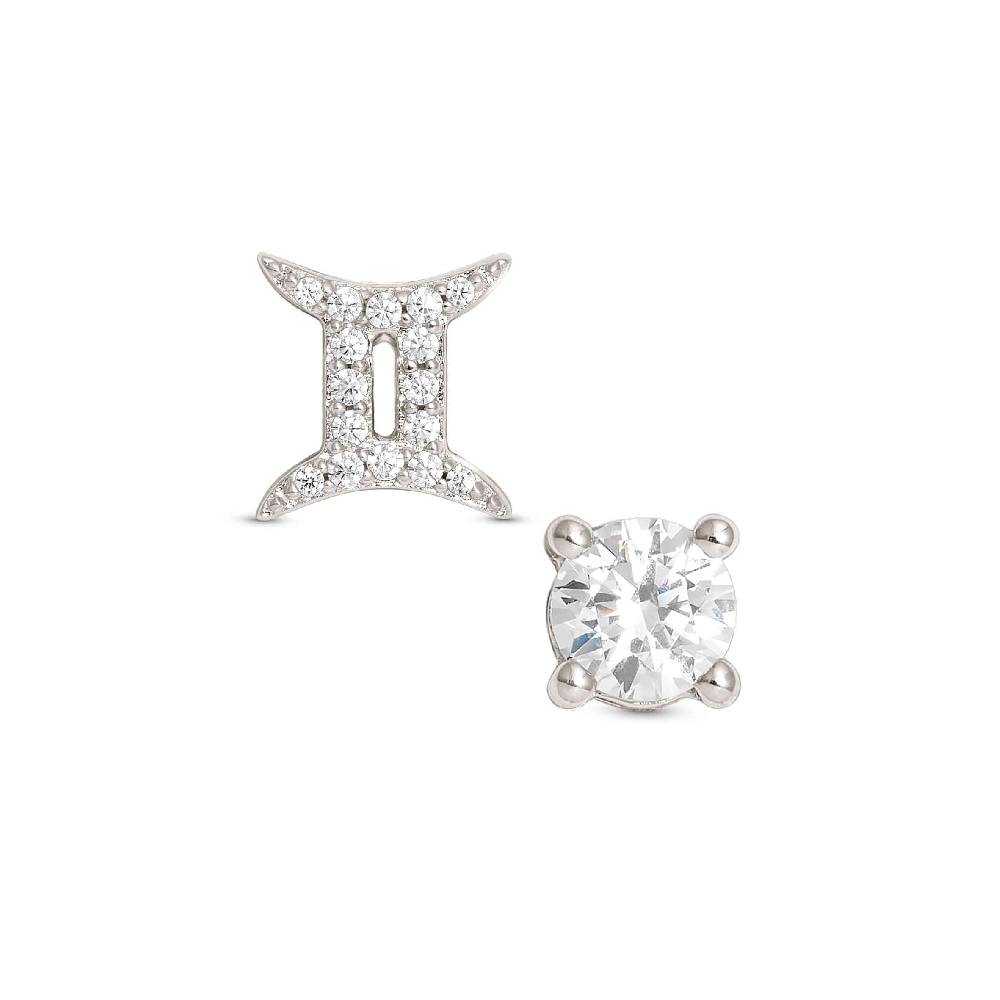 Nomination Orecchini MYZODIAC Gemelli In Argento E Zircone