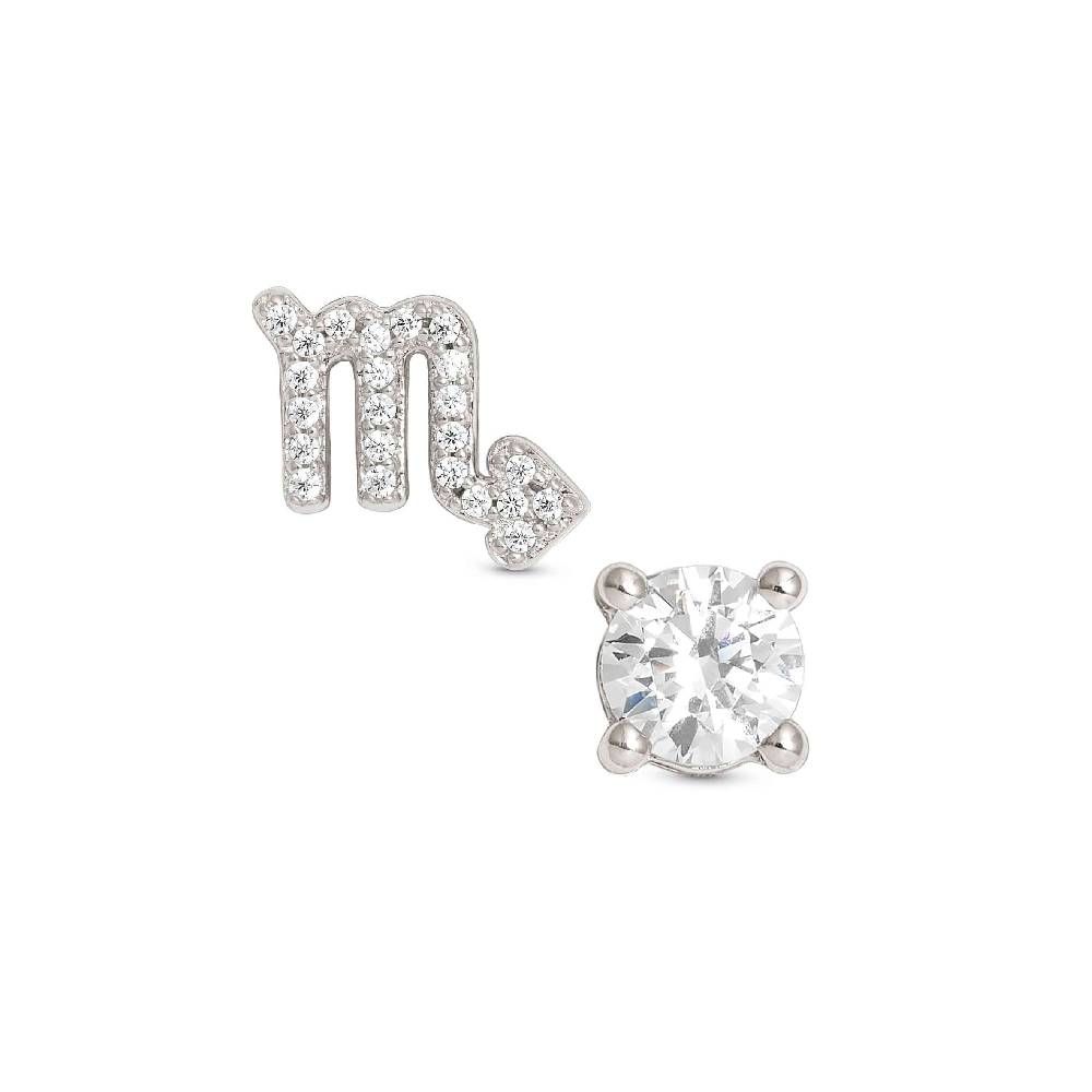 Nomination Orecchini MYZODIAC Scorpione In Argento E Zircone