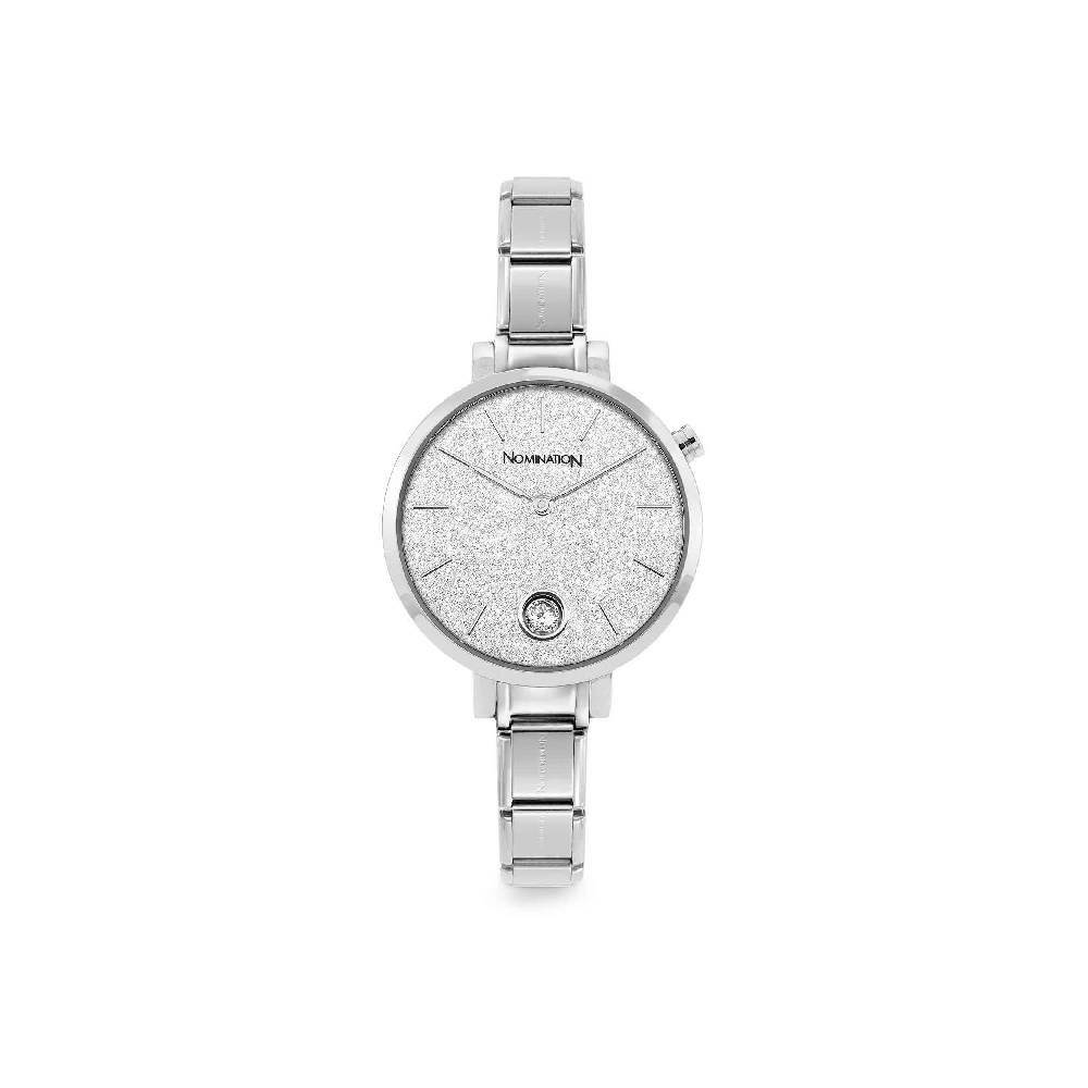 Nomination Orologio Composable Quadrante Glitter E Zircone