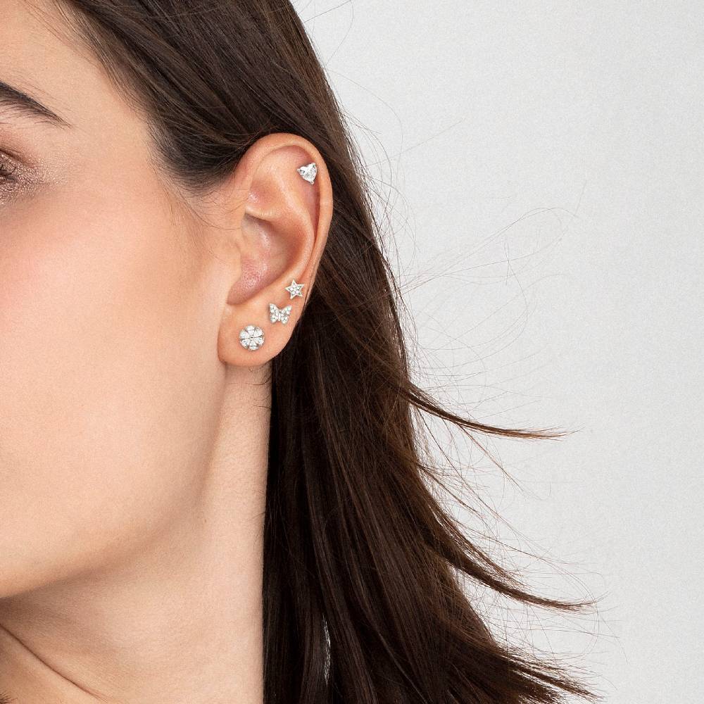 Nomination Set 5 Orecchini Sweetrock Nature Argento