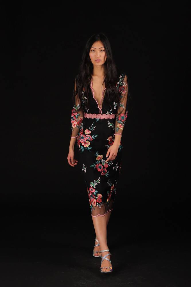 Nora Barth Abito con ricamo