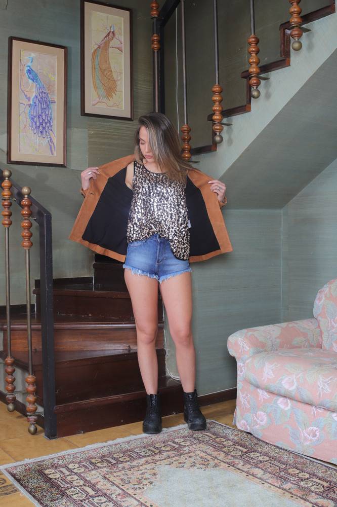 Nora Barth Giacca In Camoscio