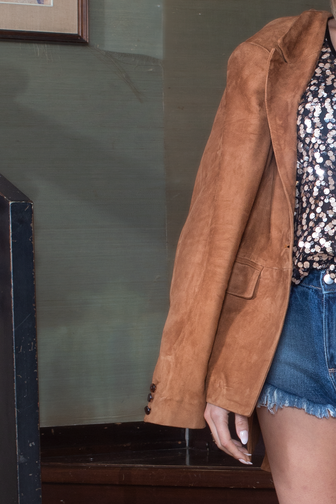 Nora Barth Giacca in camoscio