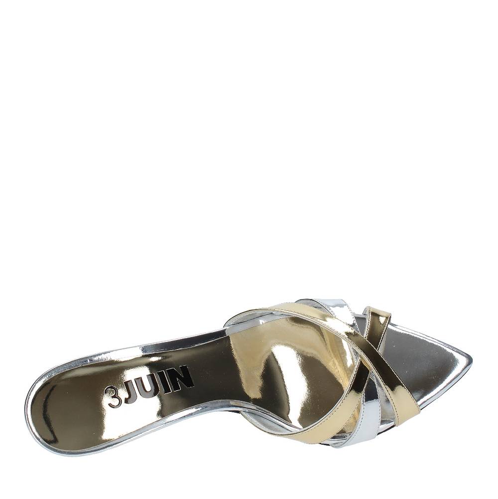 3JUIN Mules Modello ELIS In Vernice