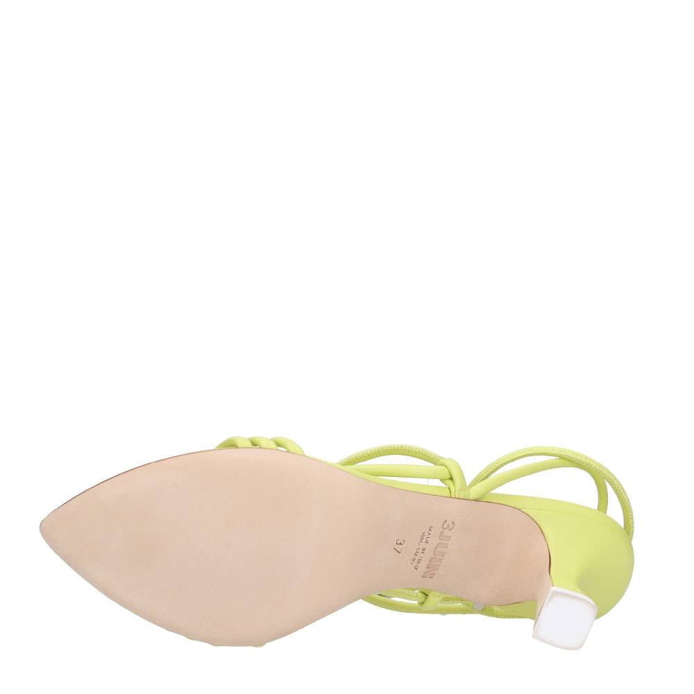 3JUIN Sandali In Pelle