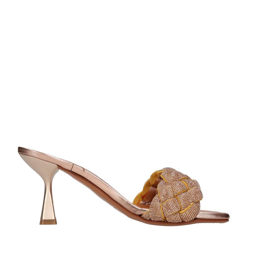 ALBANO Mules In Strass