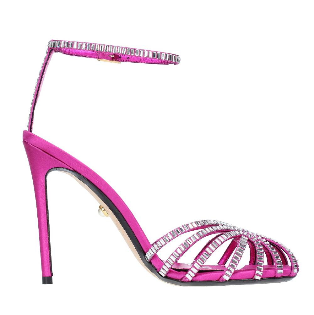 ALEVI MILANO Sandali In Raso E Strass