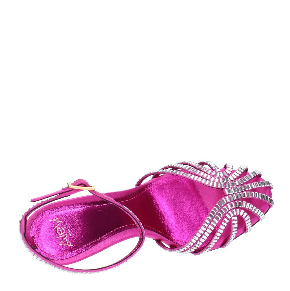 ALEVI MILANO Sandali In Raso E Strass