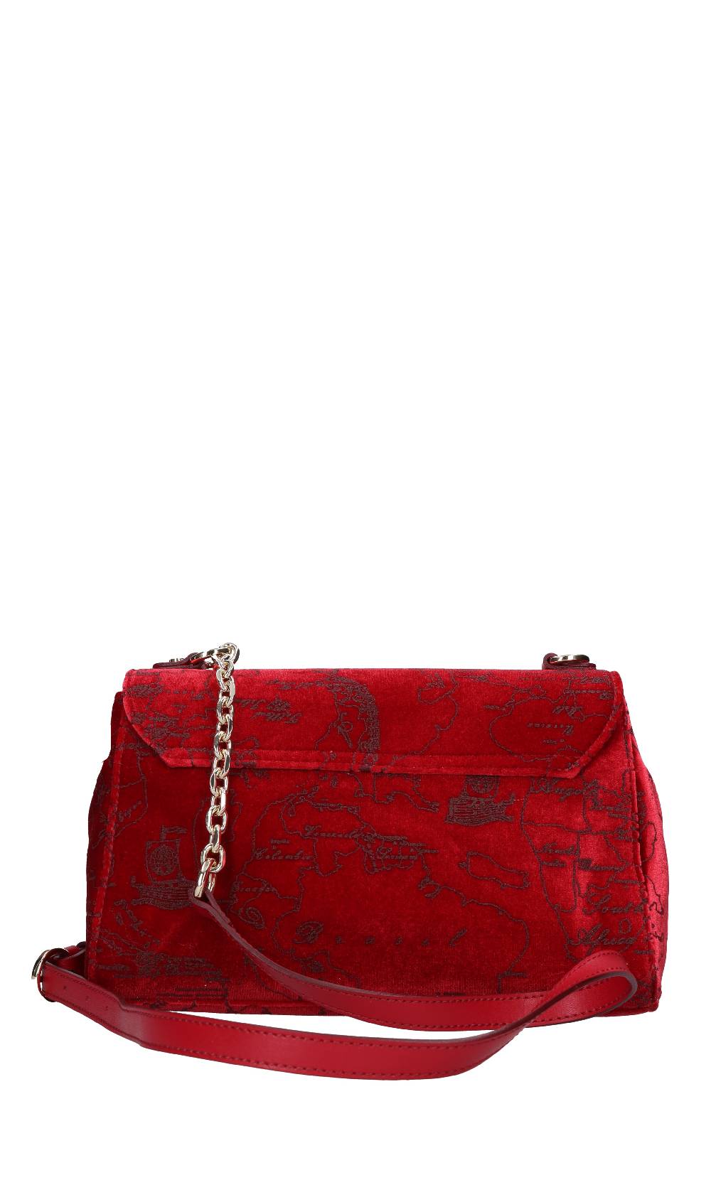 ALVIERO MARTINI 1a CLASSE Borsa In Tessuto E Pelle