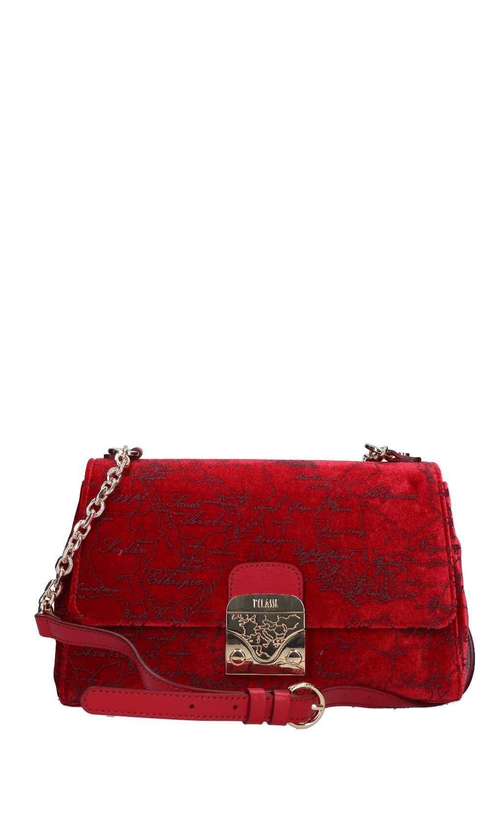 ALVIERO MARTINI 1a CLASSE Borsa in tessuto e pelle