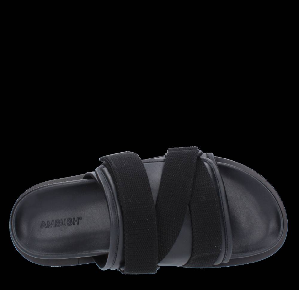 AMBUSH Mules In Pelle E Tessuto