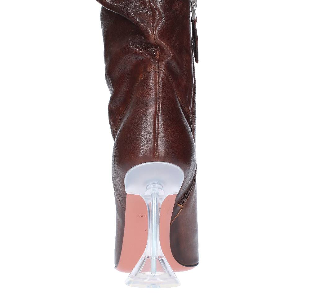 AMINA MUADDI Cuissard Oliviaglass In Pelle