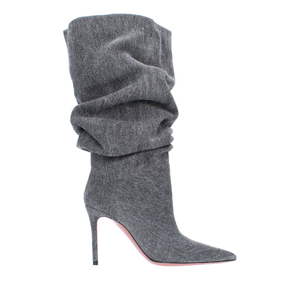 AMINA MUADDI Stivali Jaheel In Tessuto