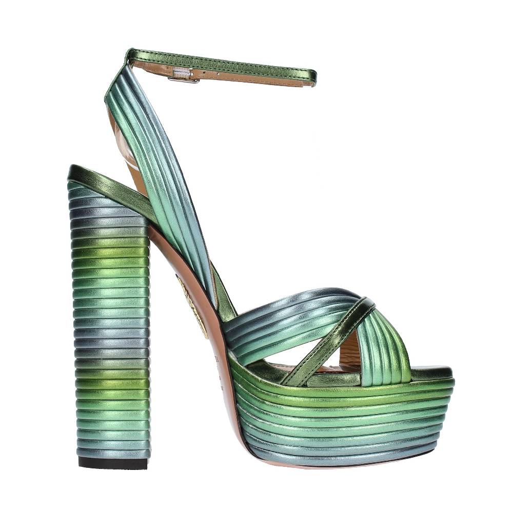 AQUAZZURA Sandali In Nappa