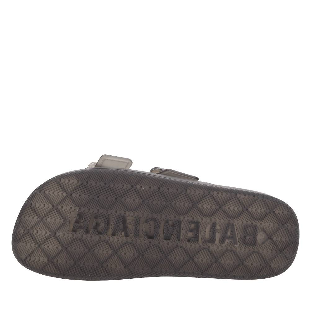 BALENCIAGA Mules In Gomma Trasparente