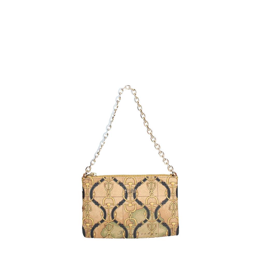 ALVIERO MARTINI 1a CLASSE Borsa Con Pochettes In Pelle Ed Ecopelle