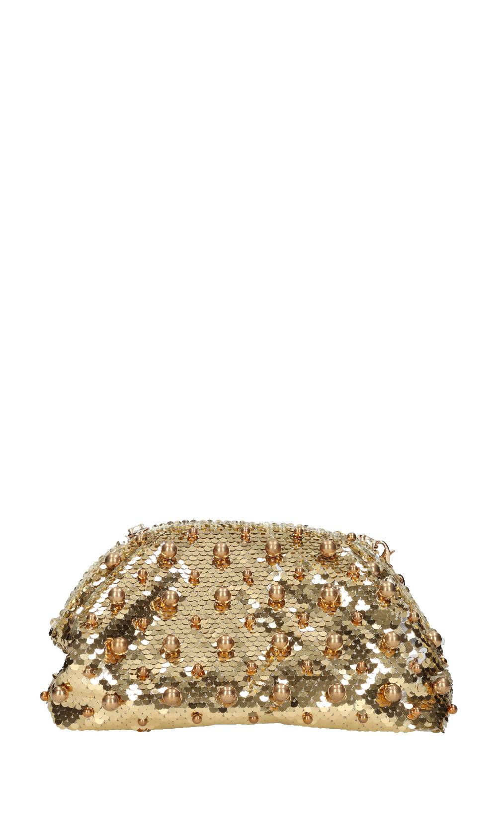 LA CARRIE Borsa In Paillettes E Applicazioni In Metallo