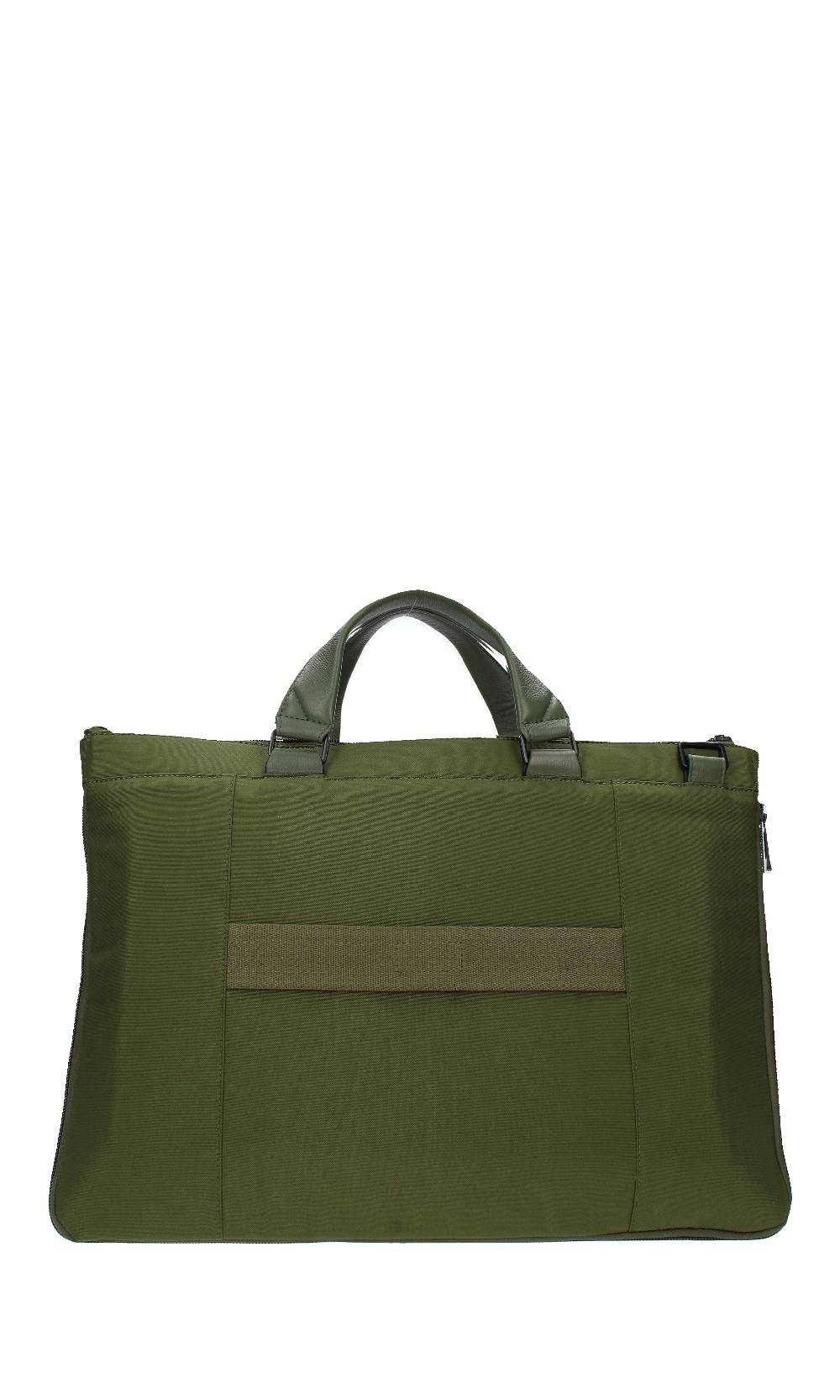 PIQUADRO Borsa Porta Documenti E Porta PC PIQUADRO Modello CA4021P16S2 In Tessuto Tecnico E Pelle