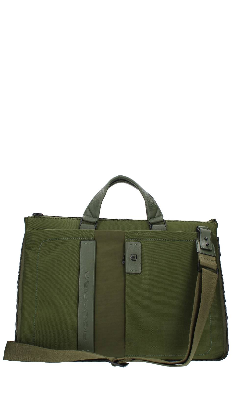 PIQUADRO Borsa Porta Documenti E Porta PC PIQUADRO Modello CA4021P16S2 In Tessuto Tecnico E Pelle