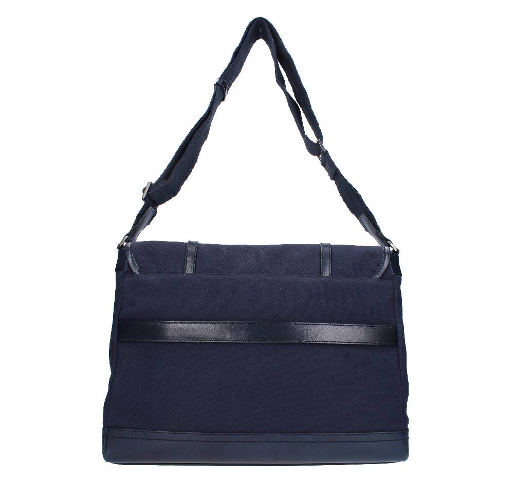 THE BRIDGE Borsa Portadocumenti The Bridge In Pelle E Tessuto