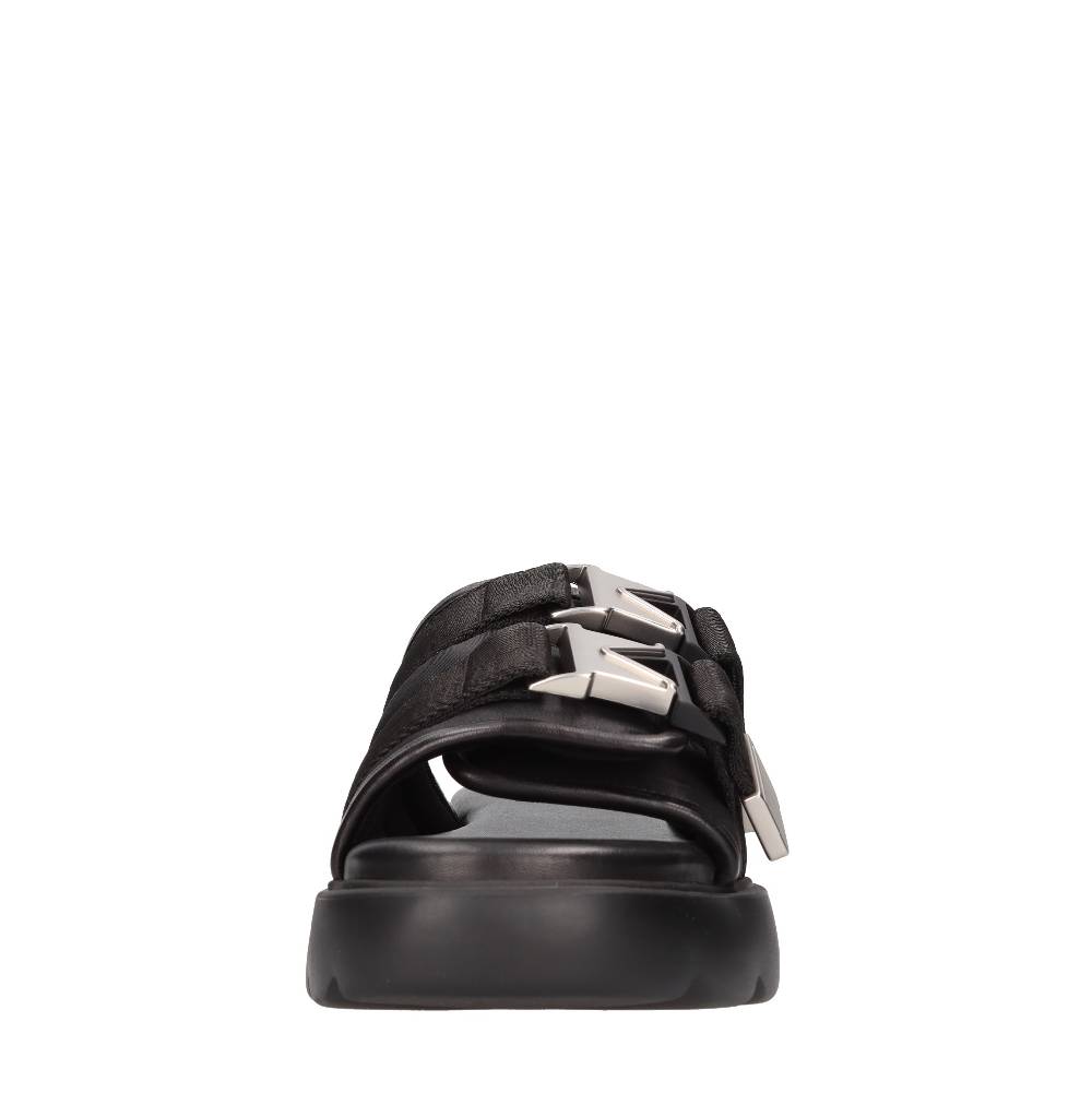 BOTTEGA VENETA Mules In Pelle E Tessuto