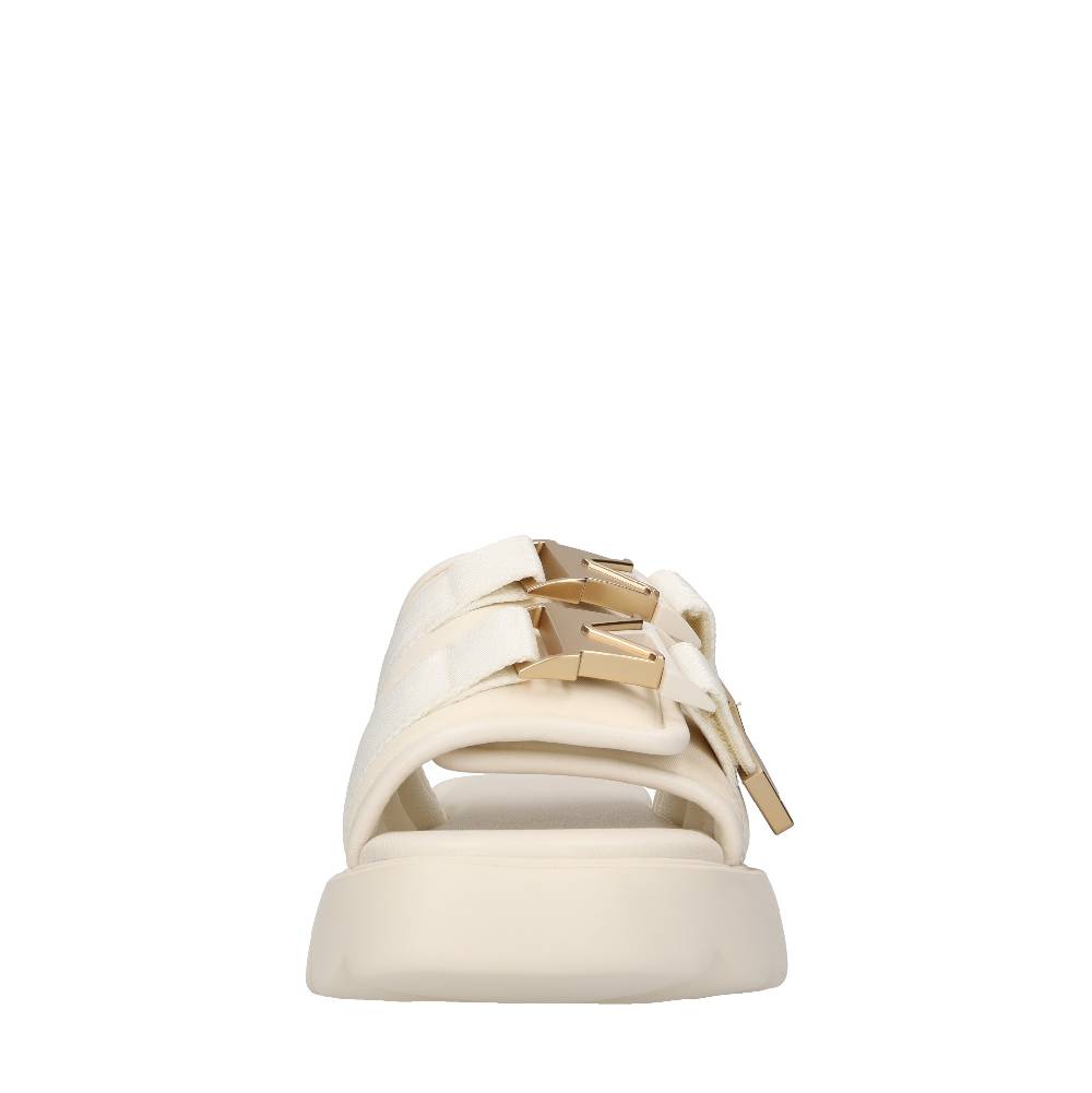 BOTTEGA VENETA Mules In Pelle E Tessuto