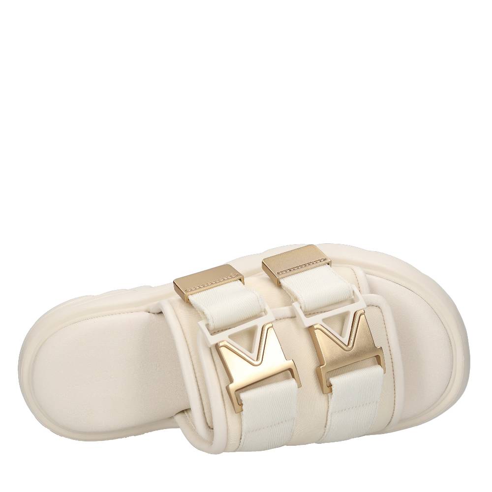 BOTTEGA VENETA Mules In Pelle E Tessuto