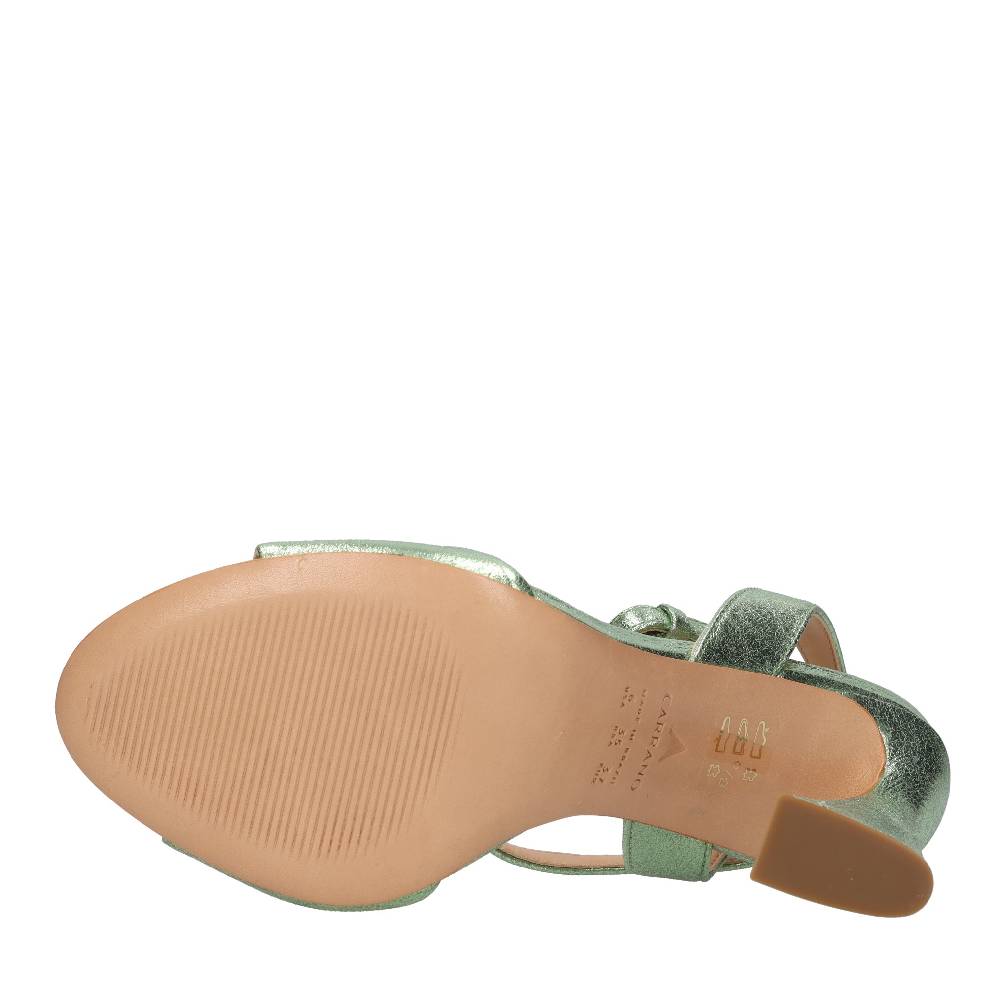 CARRANO Sandali In Pelle Laminata