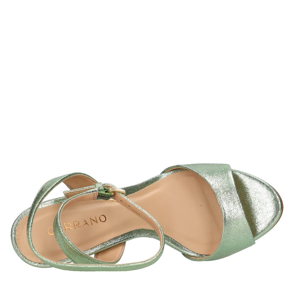 CARRANO Sandali In Pelle Laminata