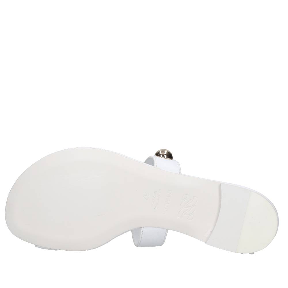 CASADEI Mules Infradito In Pelle