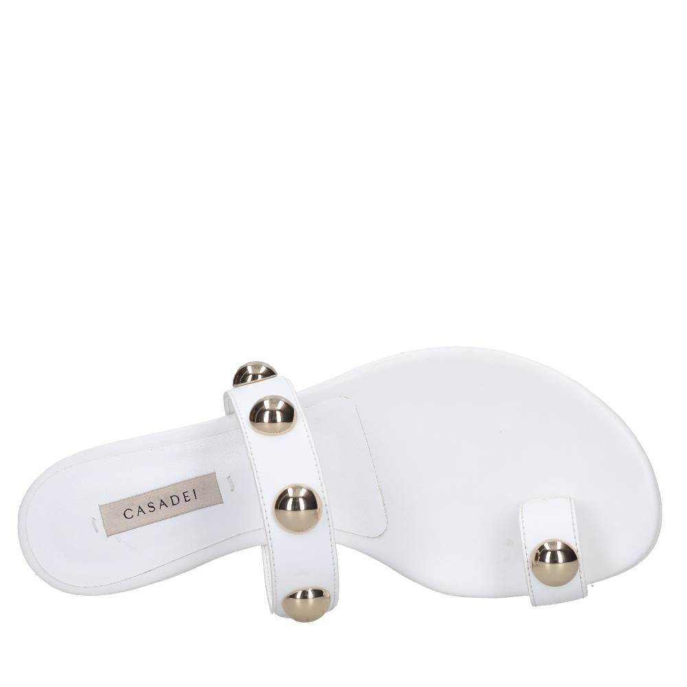 CASADEI Mules Infradito In Pelle