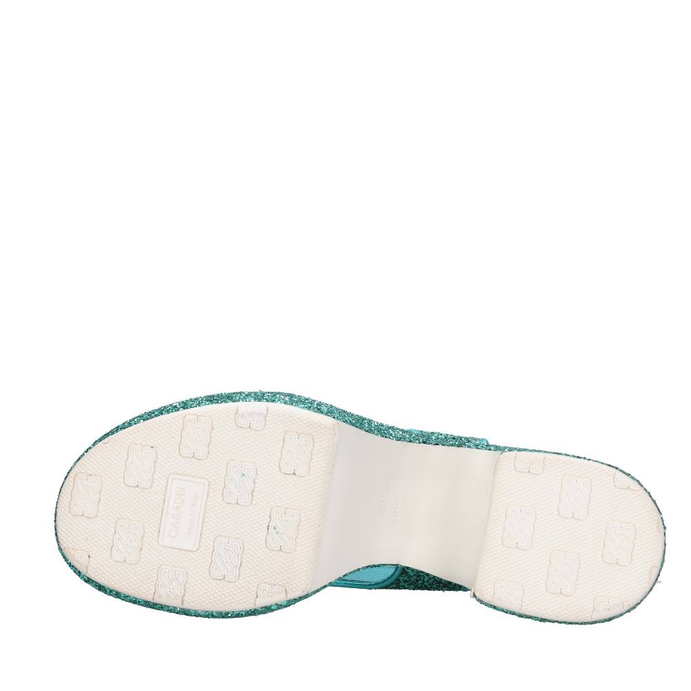 CASADEI Sandali In Pelle E Glitter