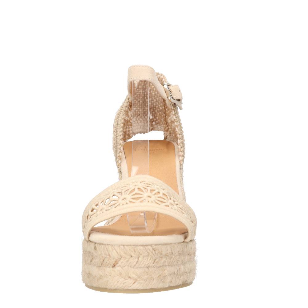 CASTANER Zeppa In Tessuto E Corda