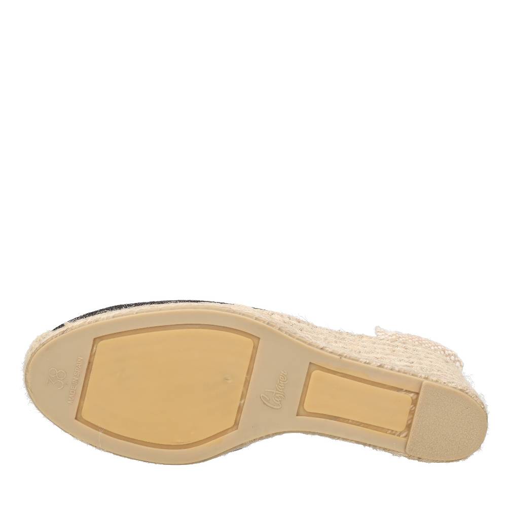 CASTANER Zeppa In Tessuto E Corda