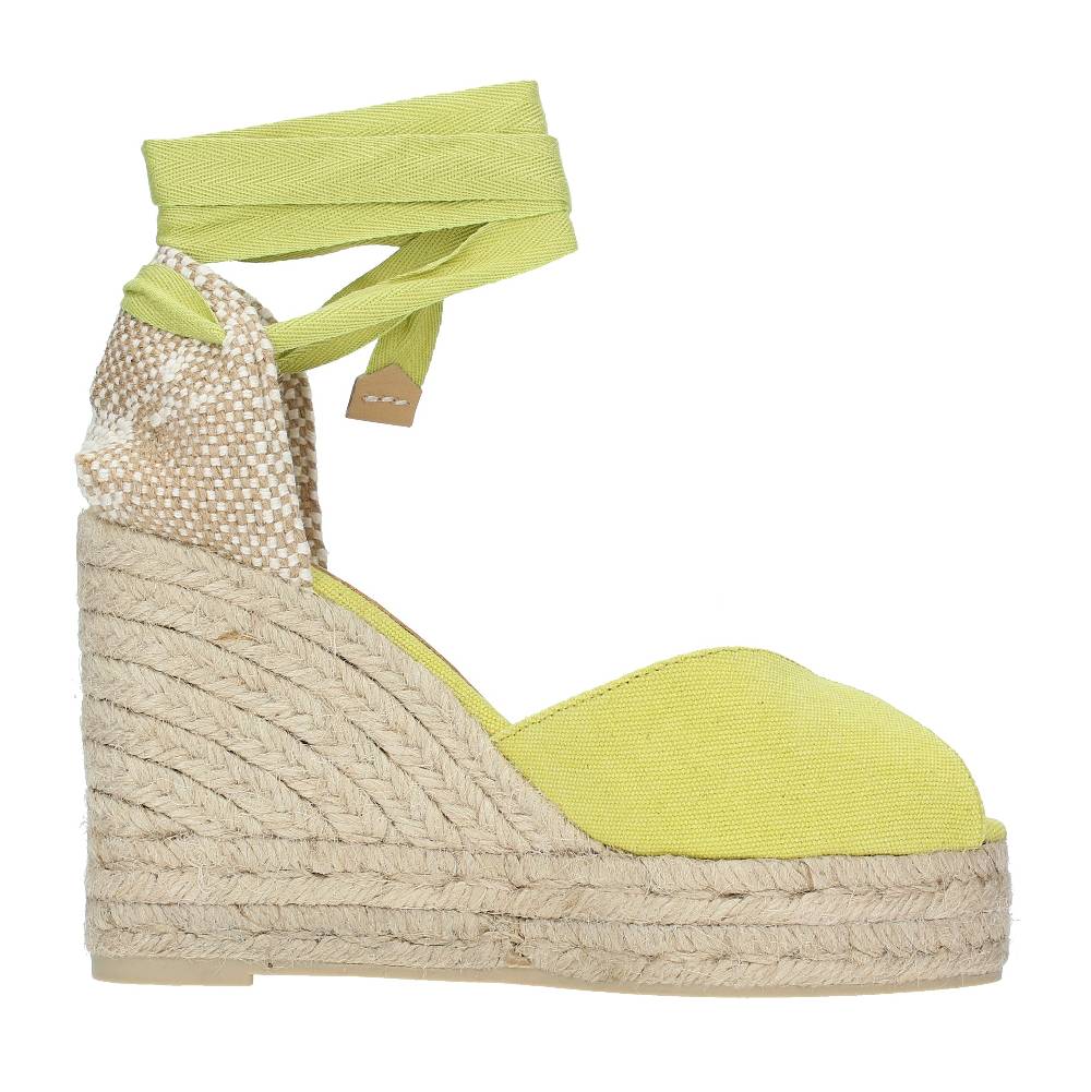 CASTANER Zeppa In Tessuto E Corda Modello BILINA