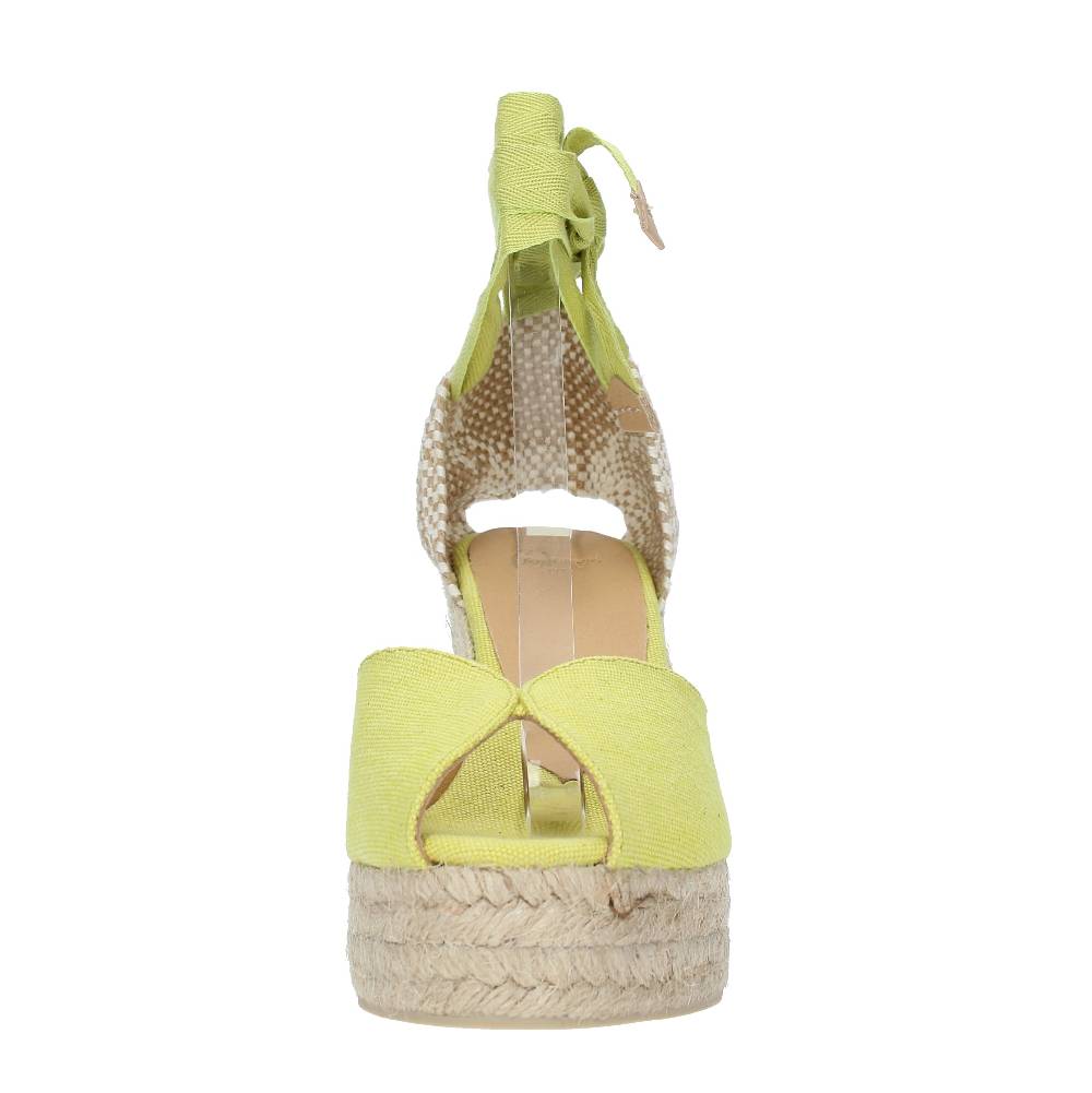 CASTANER Zeppa In Tessuto E Corda Modello BILINA