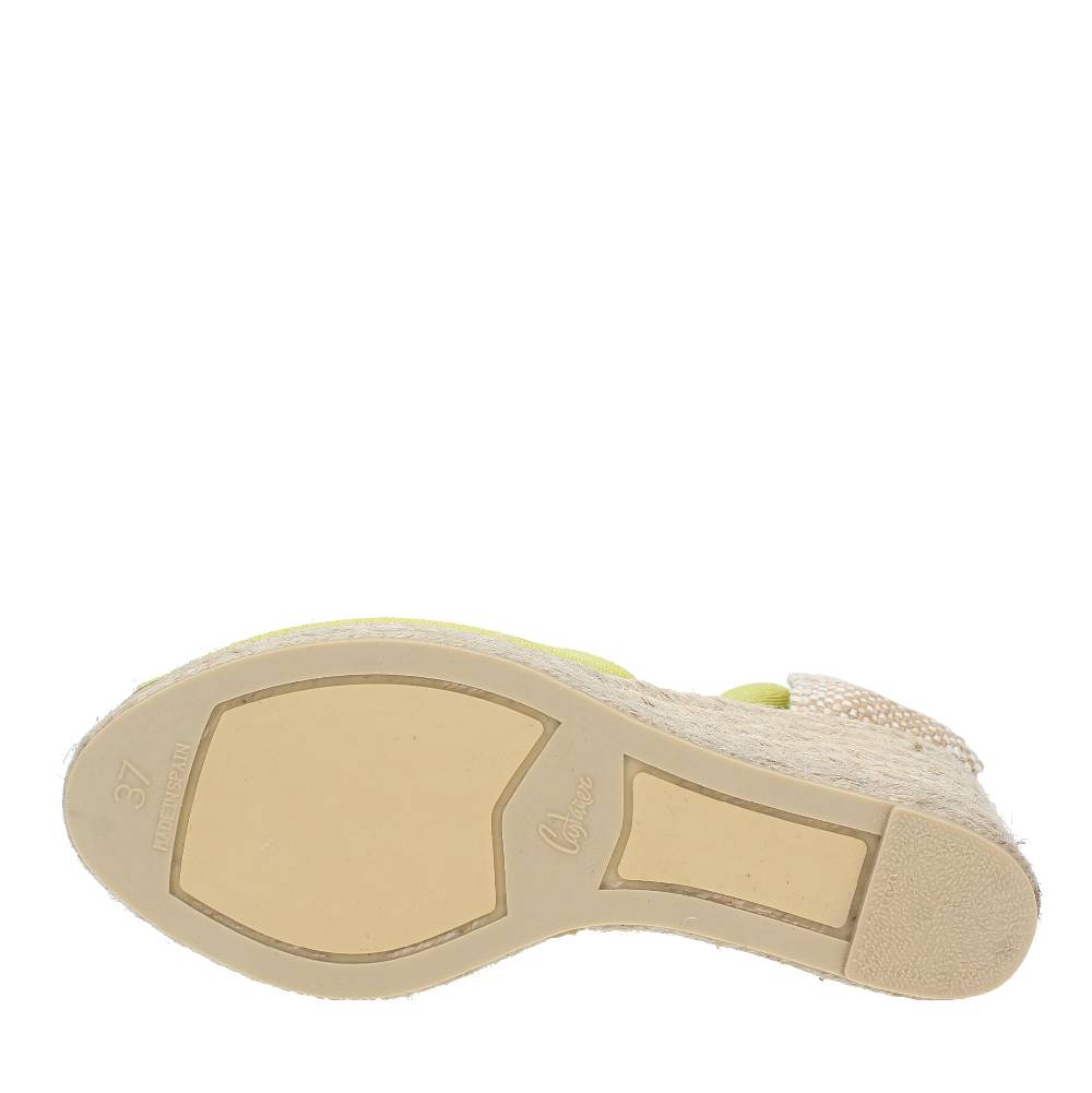 CASTANER Zeppa In Tessuto E Corda Modello BILINA