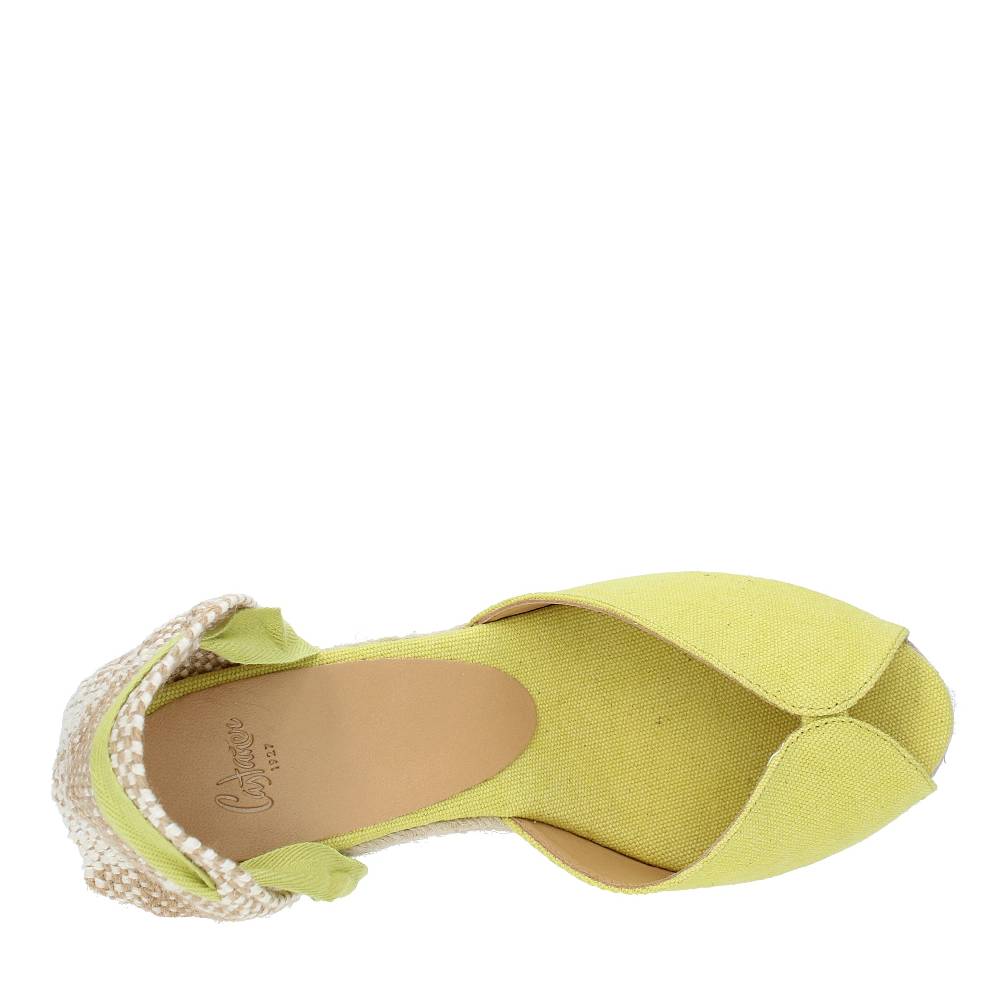 CASTANER Zeppa In Tessuto E Corda Modello BILINA