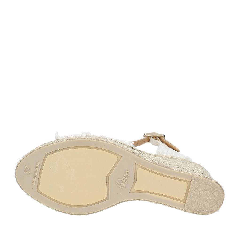 CASTANER Zeppa In Tessuto E Corda Modello BROMELIA