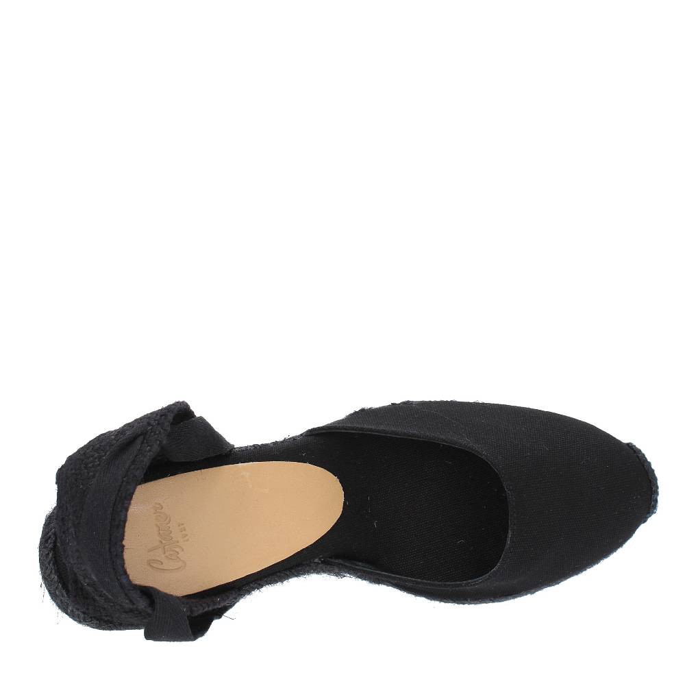 CASTANER Zeppa In Tessuto E Corda Modello CARINA