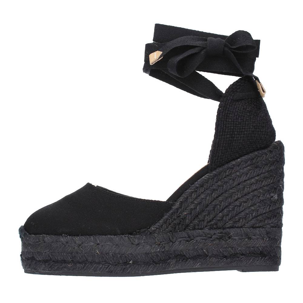 CASTANER Zeppa in tessuto e corda modello CARINA