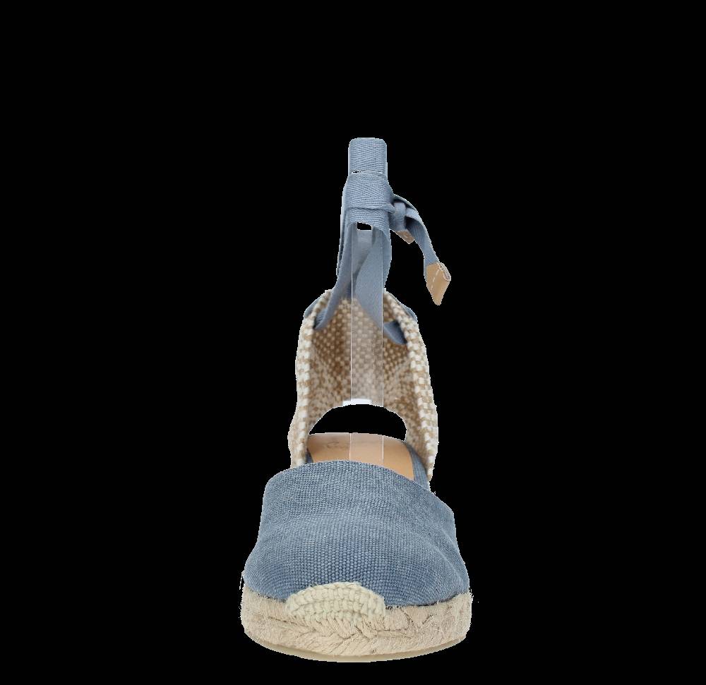 CASTANER Zeppa In Tessuto E Corda Modello CARINA