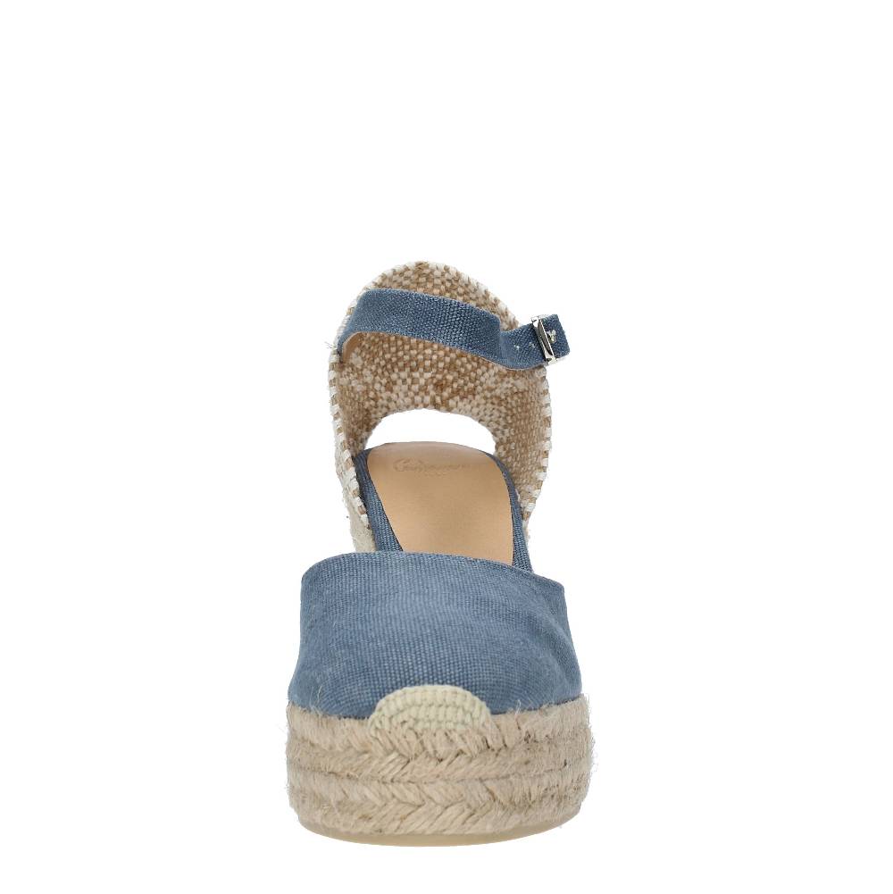 CASTANER Zeppa In Tessuto E Corda Modello CAROL